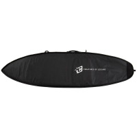 Creatures of Leisure Shortboard Day Use Surfboard Bag 2026 in Black size 5'8" | Nylon/Polyester/Neoprene
