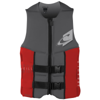 O'Neill Assault LS USCG Wakeboard Vest 2024 in Red size Medium | Neoprene