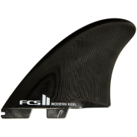 FCS II Modern Keel PG Twin Fin Set 2024 in Black