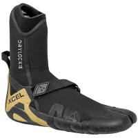 XCEL 3mm Drylock Split Toe Wetsuit Boots in Black size 7 | Rubber/Neoprene