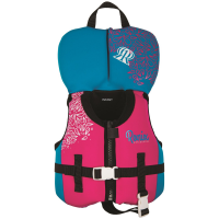 Kid's Ronix August CGA Wake VestGirls' 2024 in Blue size Toddler | Neoprene