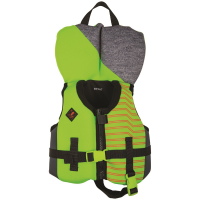 Kid's Ronix Vision CGA Wake VestBoys' 2024 in Lime size Toddler | Neoprene