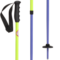 Kid's evo Lil Send'r Adjustable Ski Poles 2026 size 80-105 | Aluminum