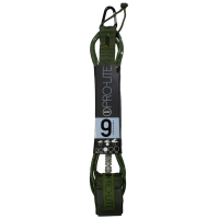 Pro-Lite ' Freesurf Double Swivel Surfboard Leash 2024 in Green size 9 | Neoprene
