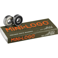 Mini Logo Skateboard Bearings 2026 in Black
