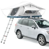 Thule Tepui Low-Pro 3 Rooftop Tent 2021 in Gray | Aluminum/Polyester