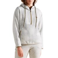 Women's Billabong Roam Free Hoodie 2021 - Medium Gray in Grey | Polyester