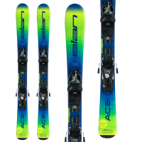 Kid's Elan Jett QS Skis + EL 7.5 GW Shift BindingsBoys' 2022 - 140
