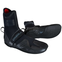 O'Neill 7mm Psycho Tech RT Wetsuit Boots 2021 - 10 in Black | Rubber/Neoprene