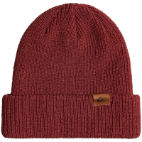 Quiksilver Routine Beanie Hat 2022 - OS in Red | Acrylic/Wool