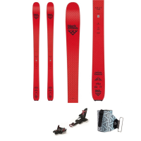 Black Crows Camox Freebird Skis + Marker Kingpin 10 Demo Bindings + evo x Pomoca Climbing Skins 2022 size 183 | Nylon