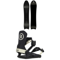 Ride Peace Seeker Snowboard 2023 - 155 Package (155 cm) + M Bindings in Grey size 155/M | Rubber/Bamboo
