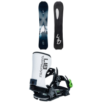 Lib Tech T.Rice Orca Snowboard 2023 - 138 Package (138 cm) + L Bindings | Aluminum in Red size 138/L | Aluminum/Polyester