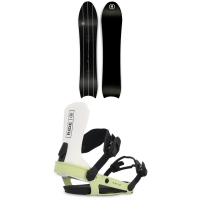 Ride Peace Seeker Snowboard 2023 - 138 Package (138 cm) + M Bindings in Black size 138/M | Aluminum/Bamboo