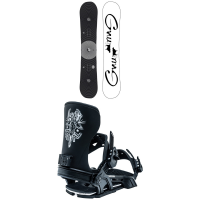 GNU Riders Choice Asym C2X Snowboard 2023 - 162W Package (162W cm) + L Bindings | Aluminum in White size 162W/L | Aluminum/Polyester