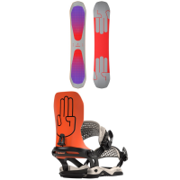 Bataleon Evil Twin Snowboard 2023 - 151 Package (151 cm) + Large/X-Large Bindings in Orange size 151/L/Xl | Nylon