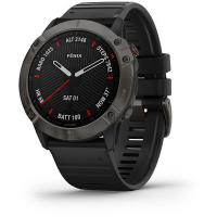 Garmin fenix(R) 6 Sapphire Multisport GPS Watch 2021 in Black size 51Mm Case