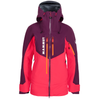 Women's Mammut La Liste Pro HS GORE-TEX Hooded Jacket 2023 in Pink size X-Large | Polyester