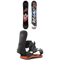 CAPiTA Indoor Survival Snowboard 2023 - 155W Package (155W cm) + M Bindings | Nylon/Silk in White size 155W/M | Nylon/Polyester/Silk