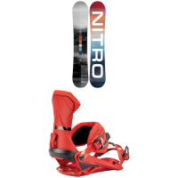 Nitro Team Gullwing Snowboard 2023 - 157W Package (157W cm) + L Bindings size 157W/L | Rubber