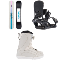 Women's K2 Dreamsicle Snowboard 2023 - 146 Package (146 cm) + M Bindings in White size 146/M | Polyester