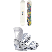 Salomon Abstract Snowboard 2023 - 153 Package (153 cm) + S Bindings in Lilac size 153/S
