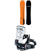 GNU GreMedium/Largein C3 Snowboard 2023 - 158 Package (158 cm) + S Bindings in White size 158/S | Polyester