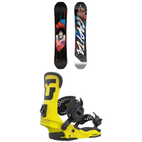 CAPiTA Indoor Survival Snowboard 2023 - 150 Package (150 cm) + M Bindings /Silk in Charcoal size 150/M | Polyester/Silk