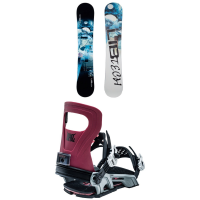 Lib Tech Skate Banana BTX Snowboard 2023 - 159 Package (159 cm) + L Bindings | Aluminum in Red size 159/L | Aluminum/Polyester