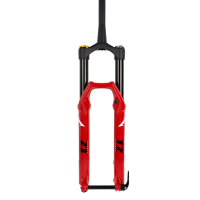 Marzocchi Bomber Z1 Fork 27.5 2022 - 180mm, 110x15mm, 44mm Rake in Red size 180Mm 110X15Mm 44Mm Rake