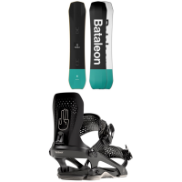 Bataleon Whatever Snowboard 2023 - 162W Package (162W cm) + Large/X-Large Bindings in Black size 162W/L/Xl | Aluminum