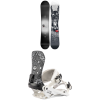 Nitro T1 Snowboard 2023 - 149 Package (149 cm) + L Bindings in Grey size 149/L