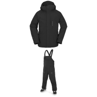 Volcom Dua GORE-TEX Jacket 2023 - XS Package (XS) + 2X-Large Bindings in Brown size Xs/Xxl | Polyester