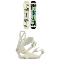 Ride Twinpig Snowboard 2023 - 154 Package (154 cm) + L Bindings size 154/L | Nylon/Aluminum/Bamboo