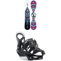 Kid's Lib Tech T.Ripper C2 Snowboard 2023 - 146 Package (146 cm) + L Bindings in Black size 146/L | Polyester