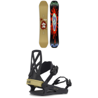 Ride Kink Snowboard 2023 - 147 Package (147 cm) + L Bindings size 147/L | Nylon/Bamboo