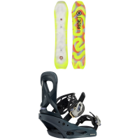 Ride Psychocandy Snowboard 2022 - 154 Package (154 cm) + M Bindings in Blue size 154/M