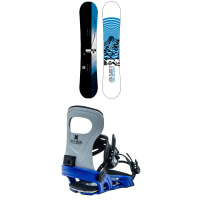 GNU GWO BTX Snowboard 2023 - 159W Package (159W cm) + L Bindings | Nylon/Aluminum in Blue size 159W/L | Nylon/Aluminum/Polyester