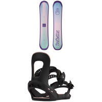 Women's Bataleon Feelbetter Snowboard 2023 - 149 Package (149 cm) + S Bindings in Black size 149/S | Nylon/Rubber