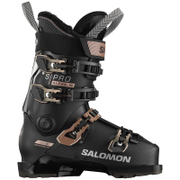 Women's Salomon S/Pro Alpha 90 Ski Boots 2023 in Black size 24.5 | Aluminum/Polyester