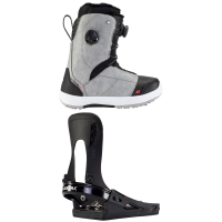 Women's K2 Kinsley Clicker X HB Snowboard Boots 2022 - 7 Package (7) + M Bindings in Black size 7/M | Nylon/Rubber