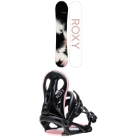 Women's Roxy Raina Snowboard 2023 - 143 Package (143 cm) + M/L Bindings in White size 143/M/L