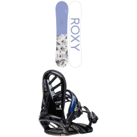 Women's Roxy Dawn Snowboard 2023 - 149 Package (149 cm) + M/L Bindings in White size 149/M/L