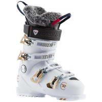 Women's Rossignol Pure Pro 90 Ski Boots 2022 in White size 22.5 | Aluminum/Polyester