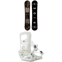 Women's Ride Heartbreaker Snowboard 2022 - 147 Package (147 cm) + M/L Bindings in White size 147/M/L | Nylon