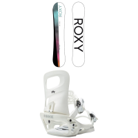 Women's Roxy Raina LTD Snowboard 2022 - 147 Package (147 cm) + M/L Bindings in White size 147/M/L | Nylon