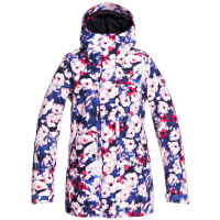 Women's Roxy Glade Printed GORE-TEX 2L Jacket 2021 in Blue size X-Large | Polyester
