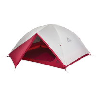 MSR Zoic 3-Person Tent 2022 in Red | Nylon/Aluminum/Polyester