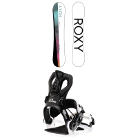 Women's Roxy Raina LTD Snowboard 2022 - 139 Package (139 cm) + S/M Bindings in White size 139/S/M | Nylon