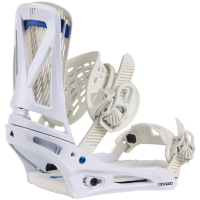Burton Genesis Snowboard Bindings 2025 in White size Small | Nylon